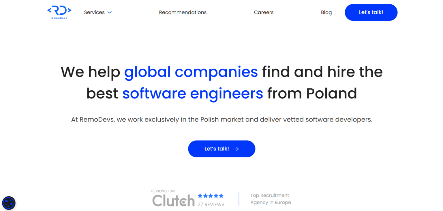 Top 5 Agencies to Hire Angular Developers in Poland - RemoDevs